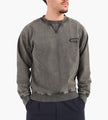 Bram's Fruit Cut & Sew “F*ck Off” Crewneck Washed Charcoal Black