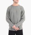 C.P. Company Heavy Piquet Pigment Dyed Mockneck Sweatshirt Gunmetal