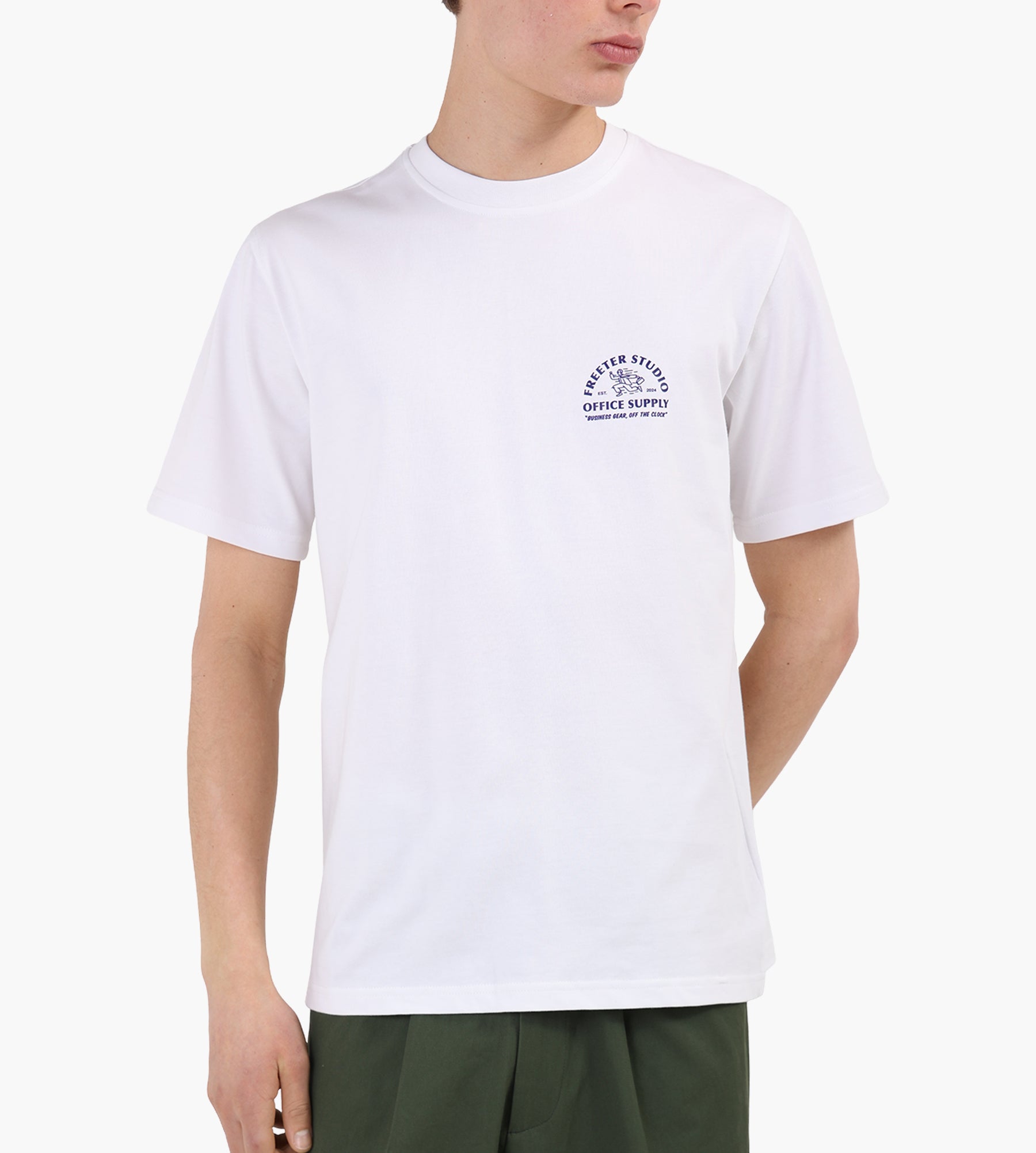 Freeter Office Supply T-Shirt White