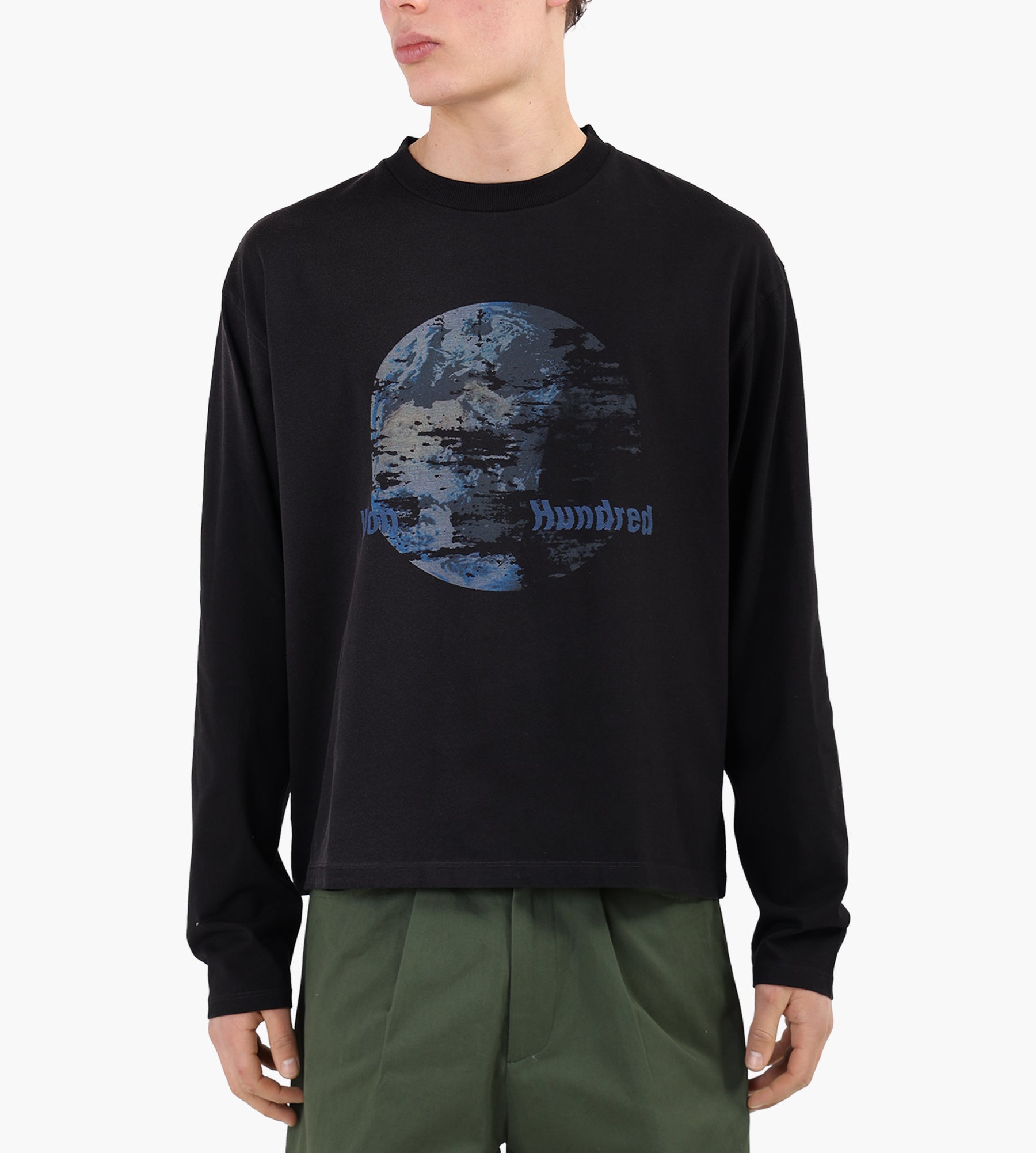 Won Hundred Steven Longsleeve Globe Washed Black