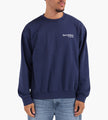 Sporty & Rich Play Tennis Crewneck Dark Navy