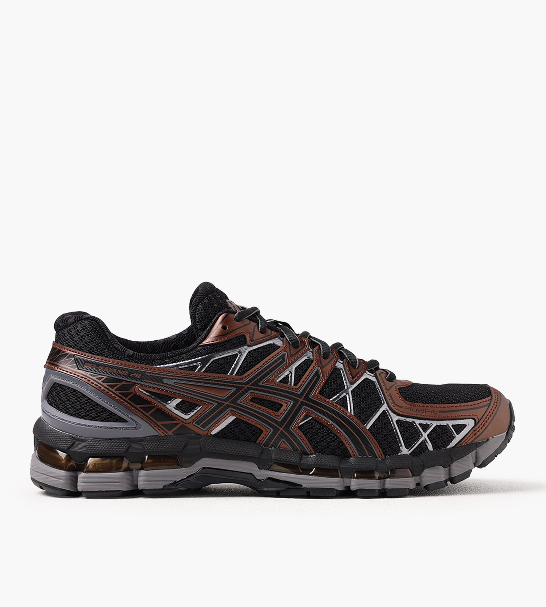 Asics GEL-Kayano 20 Black Reddish Brown