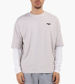 Hi-Tec HTS74 LM Layered Tee Gray White