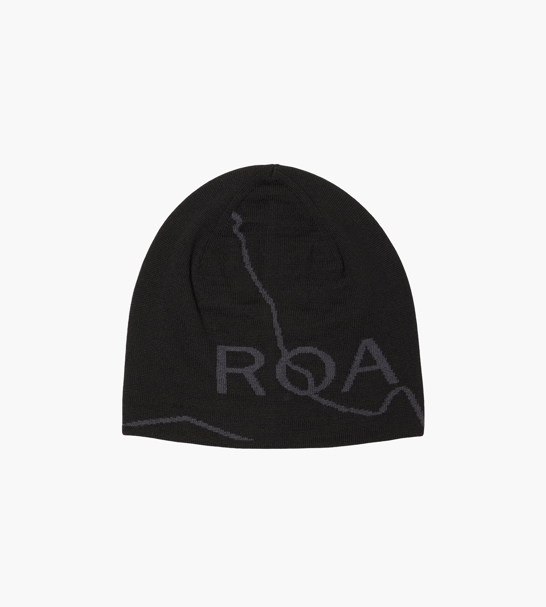 ROA Logo Wool Beanie Black