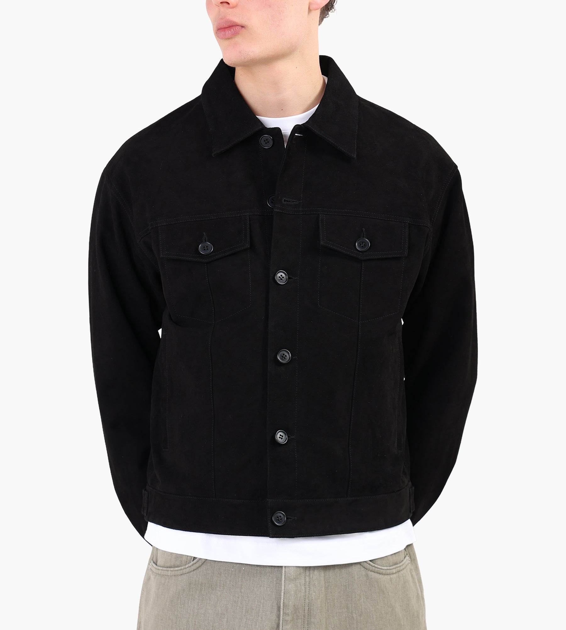 NN.07 Roy Leather Jacket 90031 Black