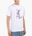 OLAF Felted Flower Tee Optical White