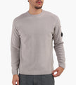 C.P. Company Cotton Chenille Crewneck Lens Dove