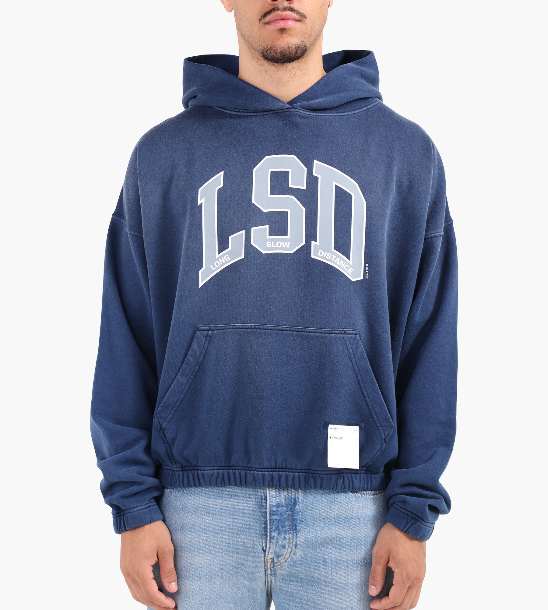 Satisfy SoftCell? Hoodie Sun Bleached Indigo