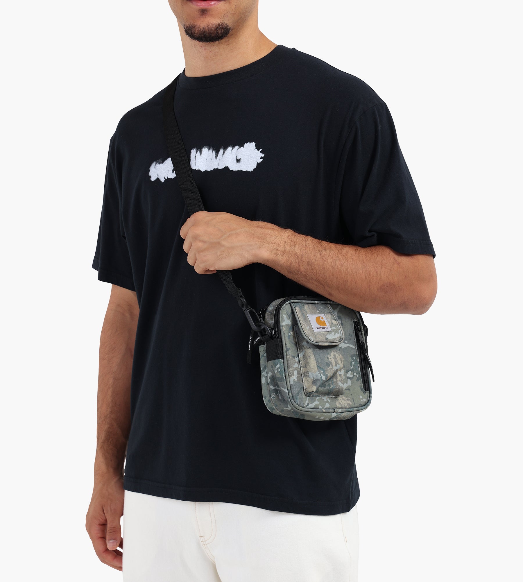 Carhartt WIP Essentials Bag Small Camo Combi Green