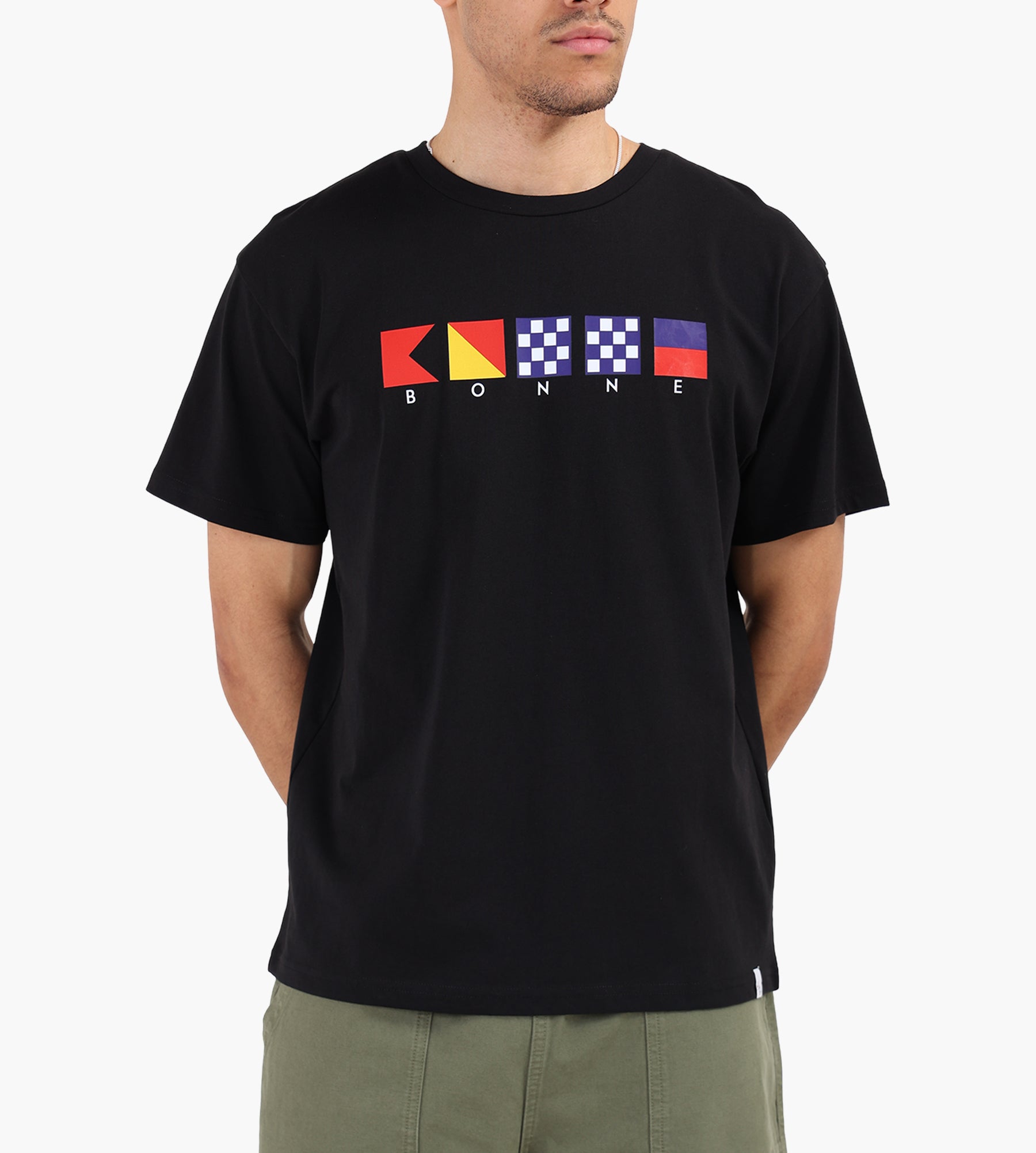 BONNE T-shirt Bonne Signs Black