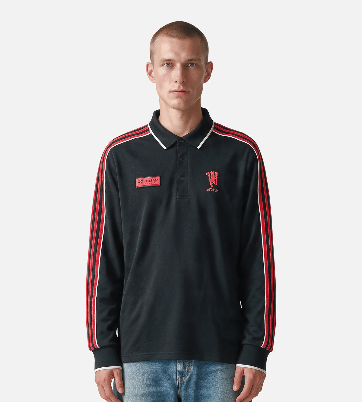 Adidas MUFC SPZL FC Polo Black