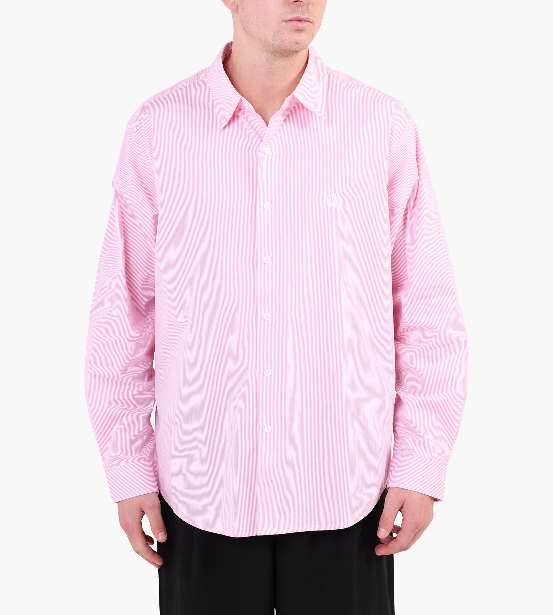 New Amsterdam Surf Association Beach Shirt Pink White