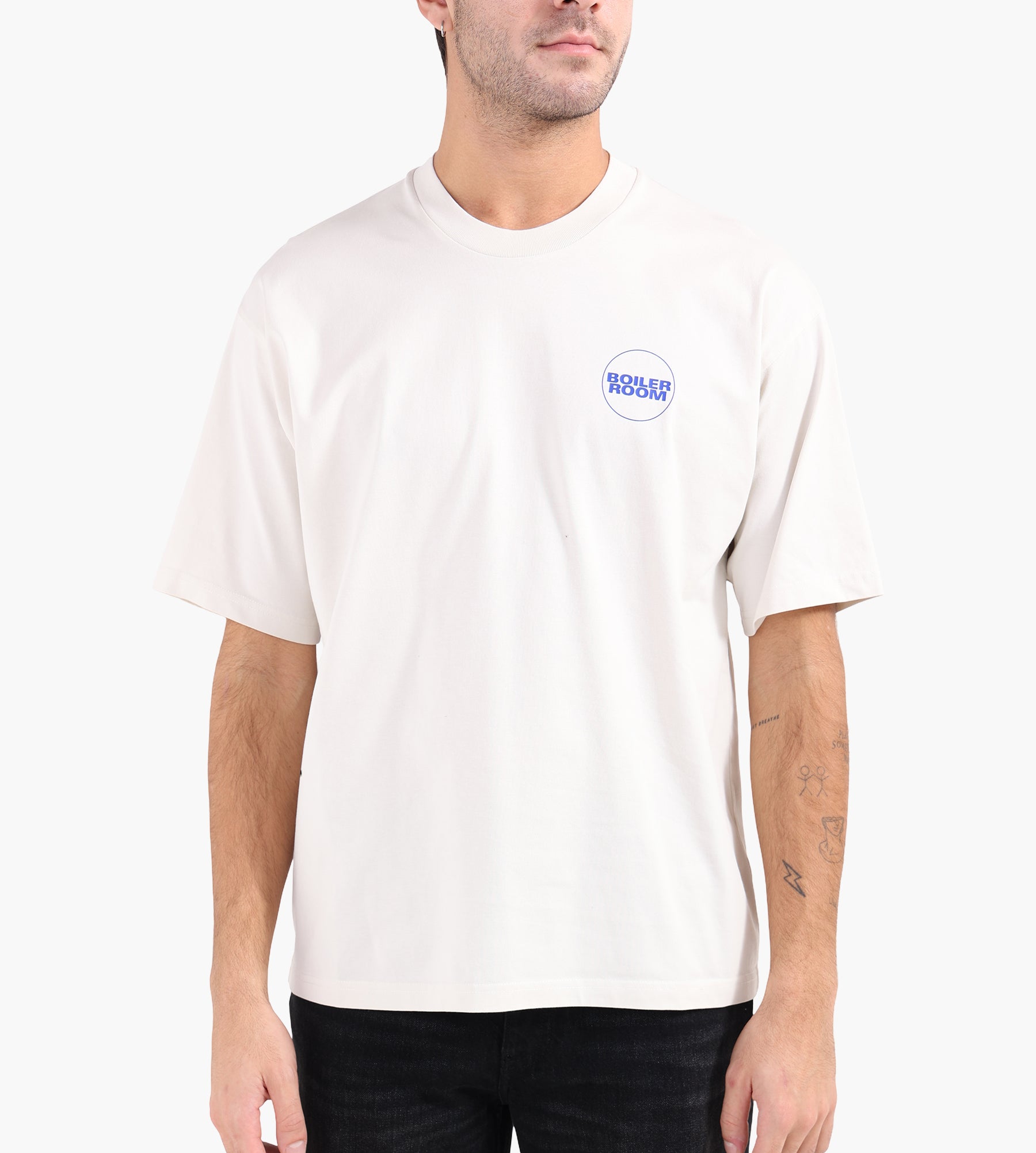 Boiler Room Core Logo T-Shirt Stone