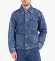 Libertine-Libertine Park 3409 Jacket Washed Blue
