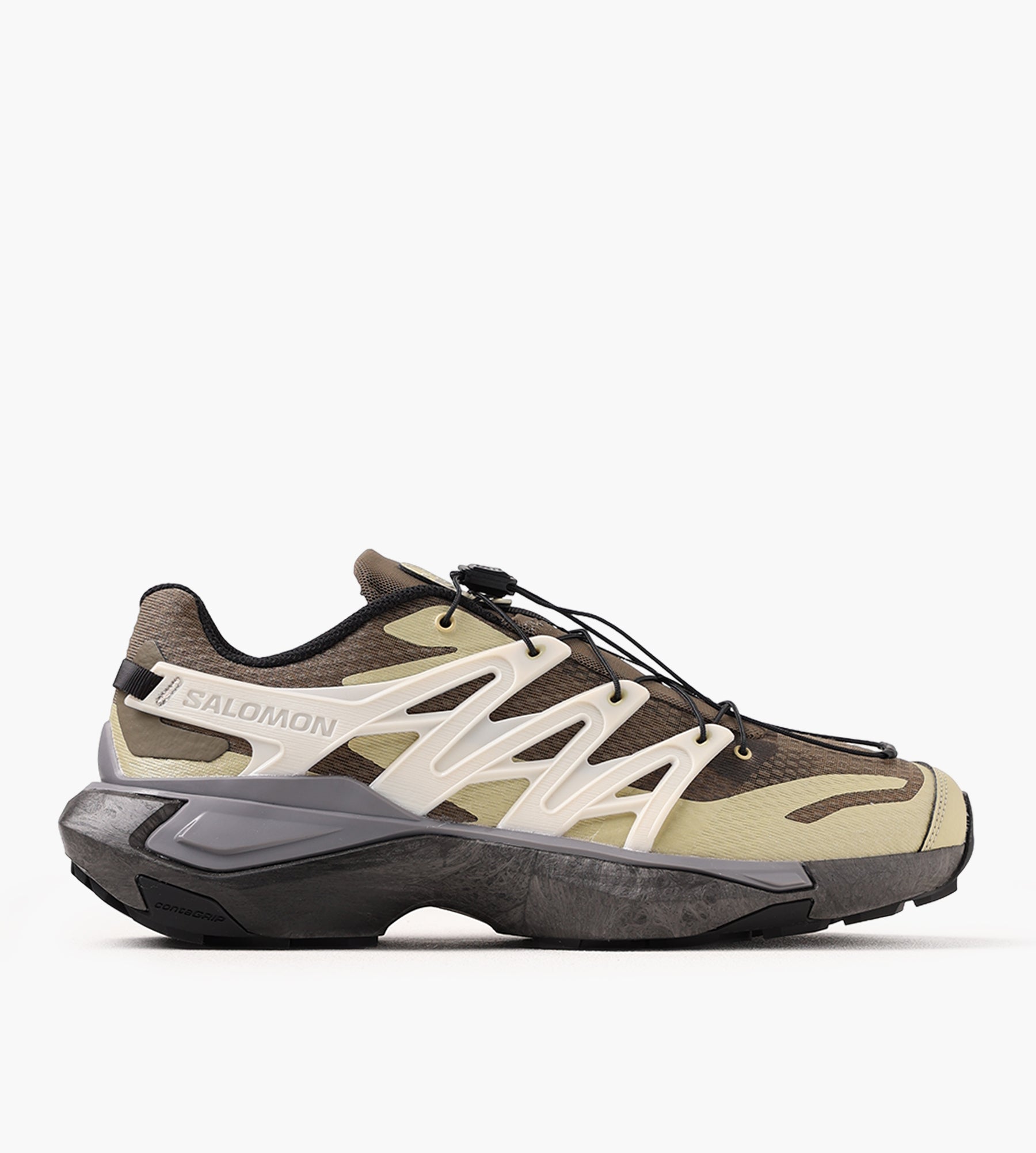 Salomon XT PU.RE ADVANCED Stone Gray Pale Olive Green Vanilla Ice