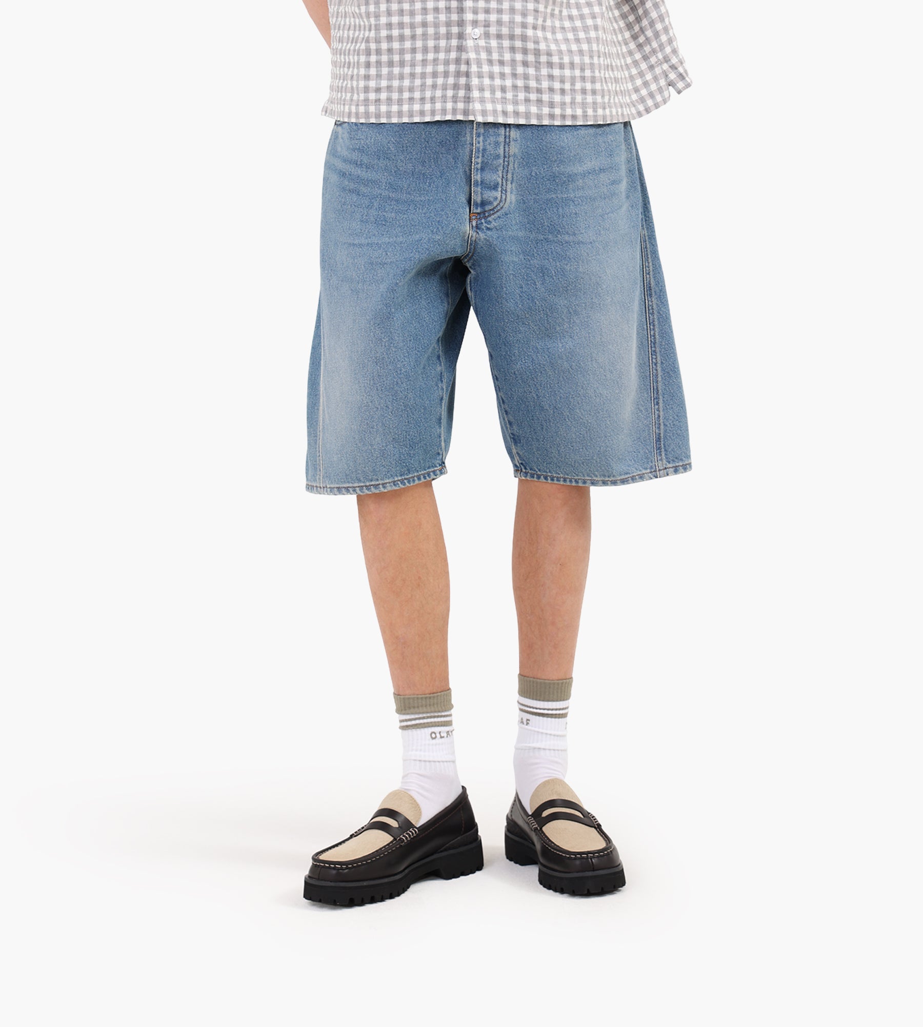 OLAF Denim Shorts Light Indigo