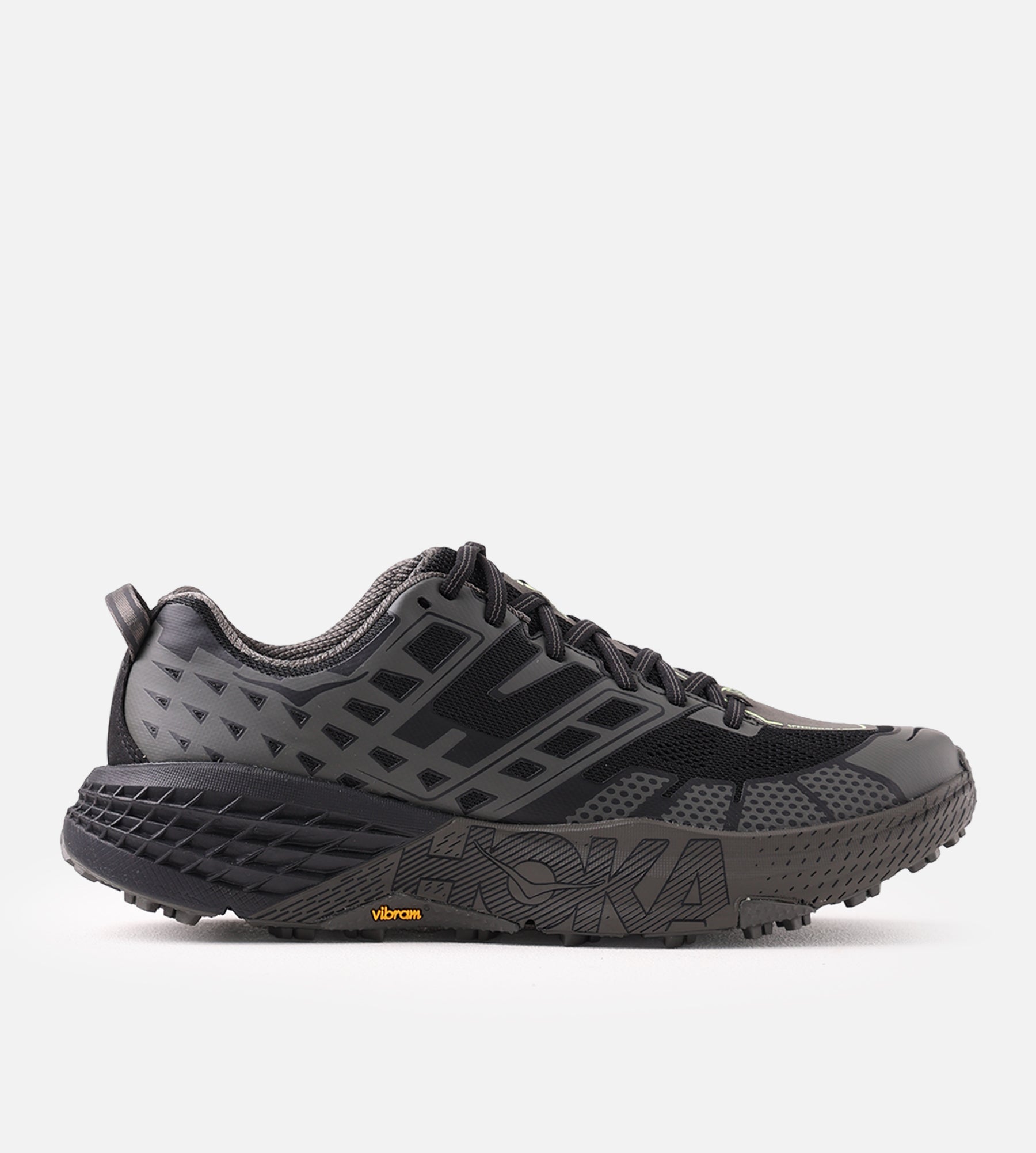Hoka U Speedgoat 2 Black Asphalt Grey