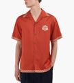 Drôle de Monsieur Chemise Brodèe Danseurs Brick