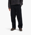 Norse Projects Benn Relaxed Twill Pleated Trouser Black