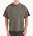 ROA Logo Organic T Shirt Olive
