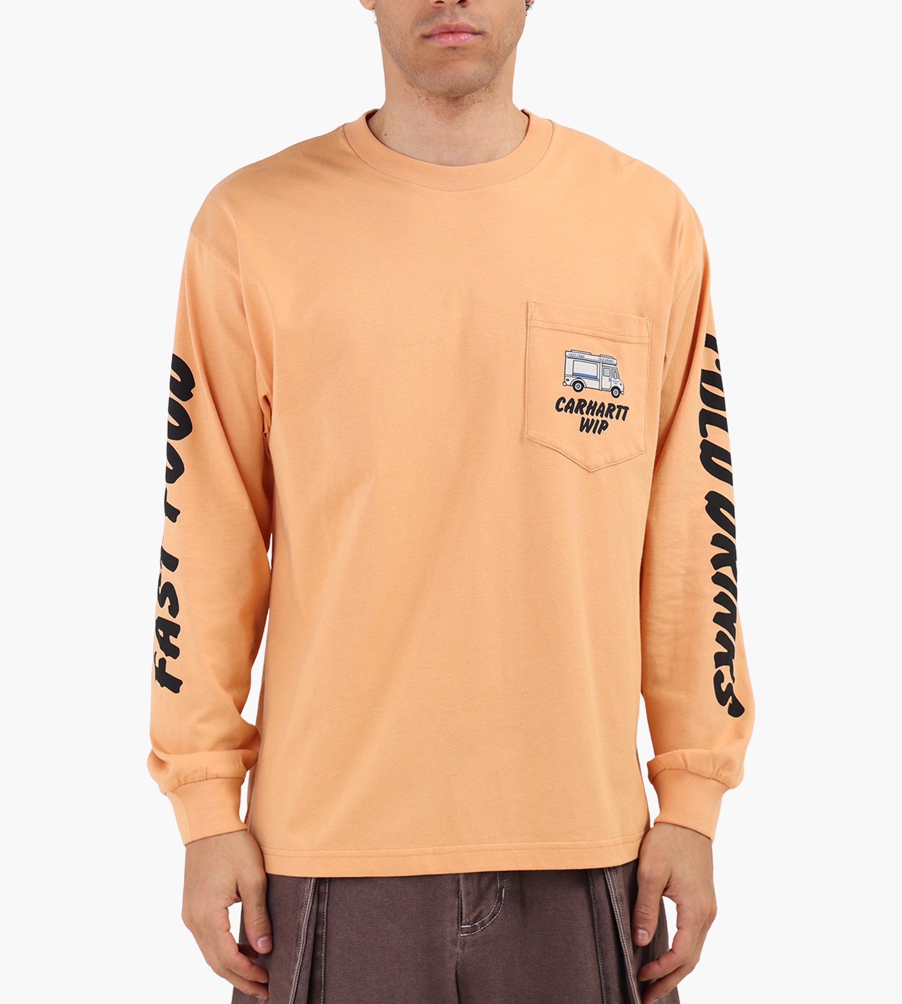 Carhartt WIP Cold Drinks Longsleeve Gentle Orange