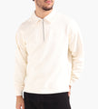 Baskèts Modern Half-Zip Polo Butter