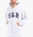 Sporty & Rich S&R Ivy Zip Hoodie Heather Gray
