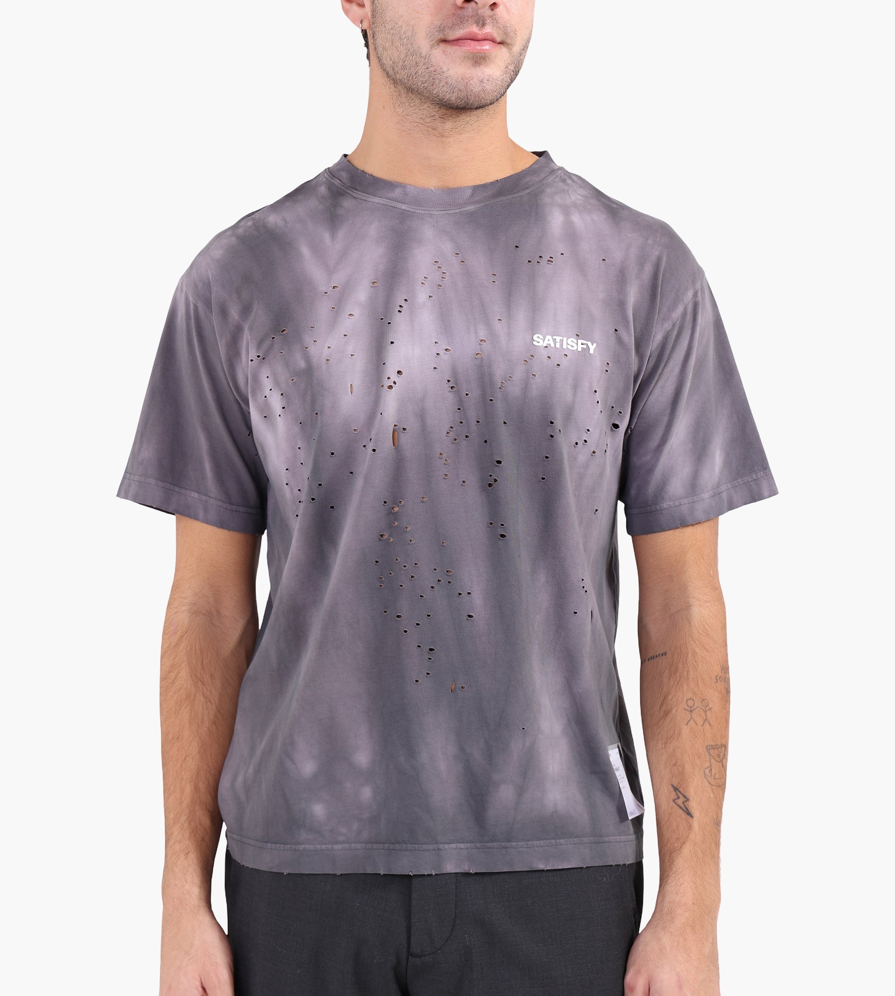 Satisfy MothTech T-Shirt Sun Bleached Shark