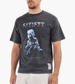 Satisfy MothTech T-Shirt Aged Black 00A16
