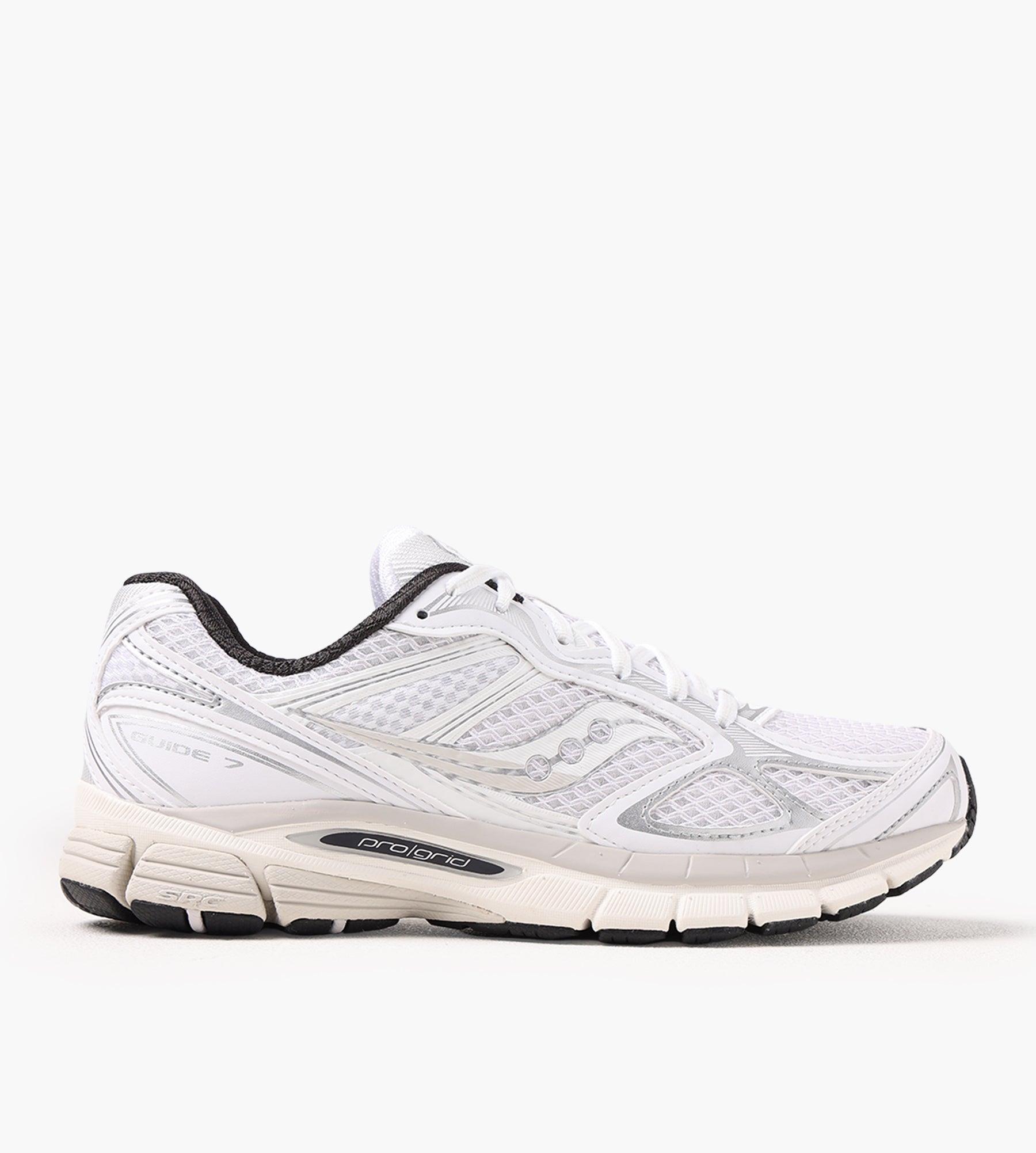 Saucony Progrid Guide 7 White Black - Saucony - Footwear