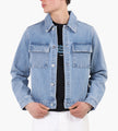 Libertine-Libertine Mind 3409 Overshirt Light Blue