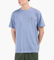 Carhartt WIP Nelson T-Shirt Gentle Blue Garment Dyed