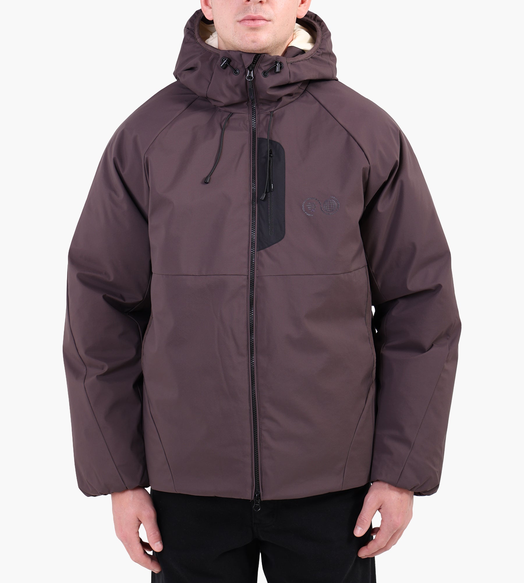 Purple Mountain Observatory Shield Puffa Chocolate