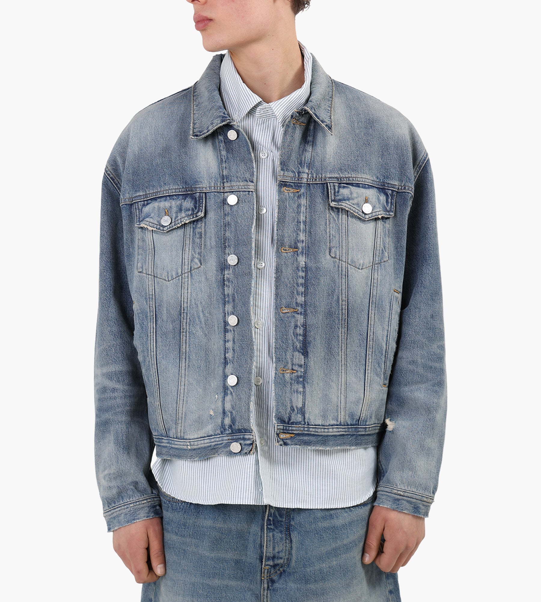 Won Hundred Liverpool Denim Jacket M Formost Blue