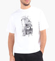 OLAF Sketched Atelier Tee Optical White