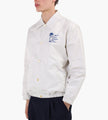 Drôle de Monsieur Veste Slogan Palmier Off White