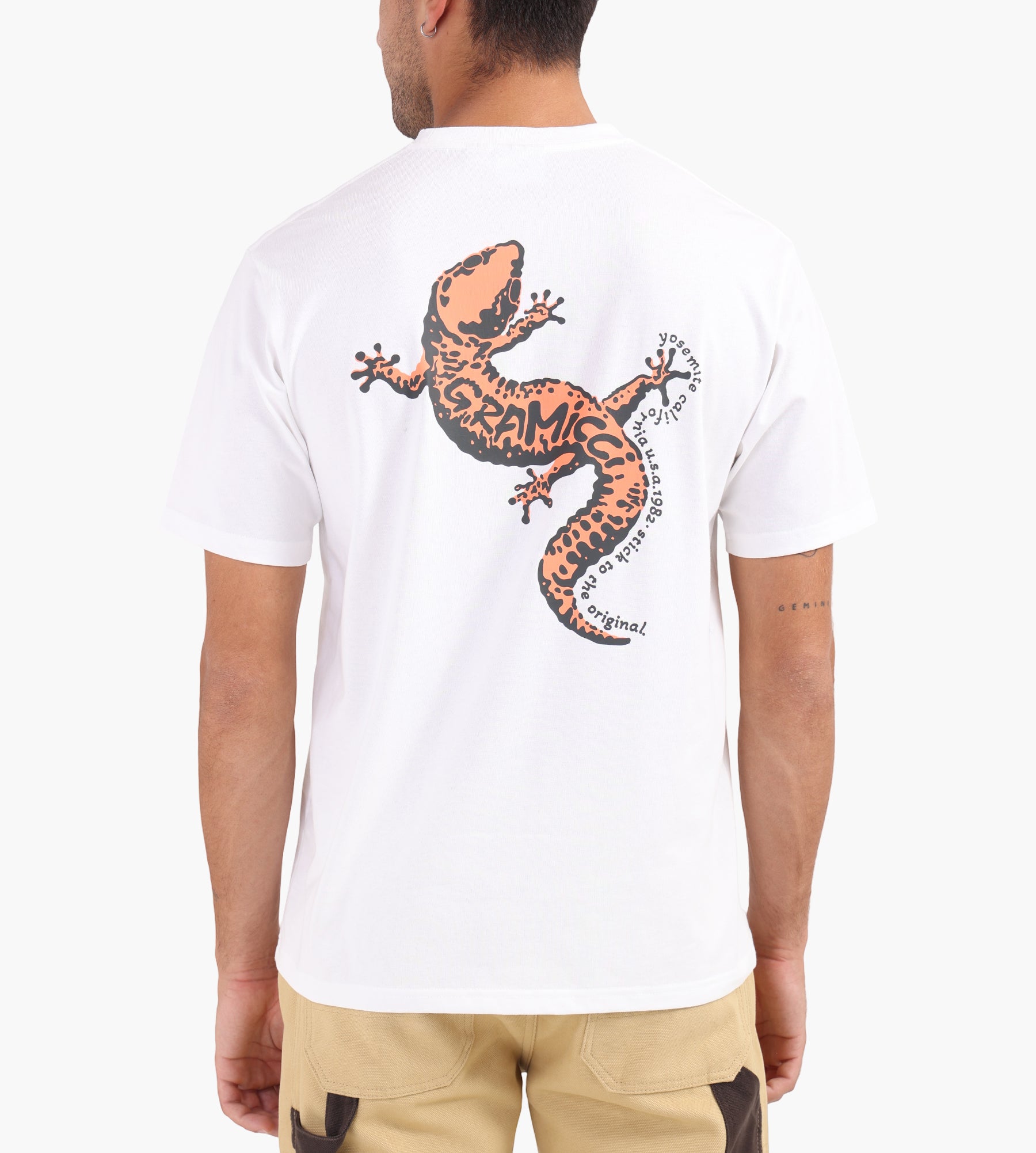 Gramicci Gecko Tee White