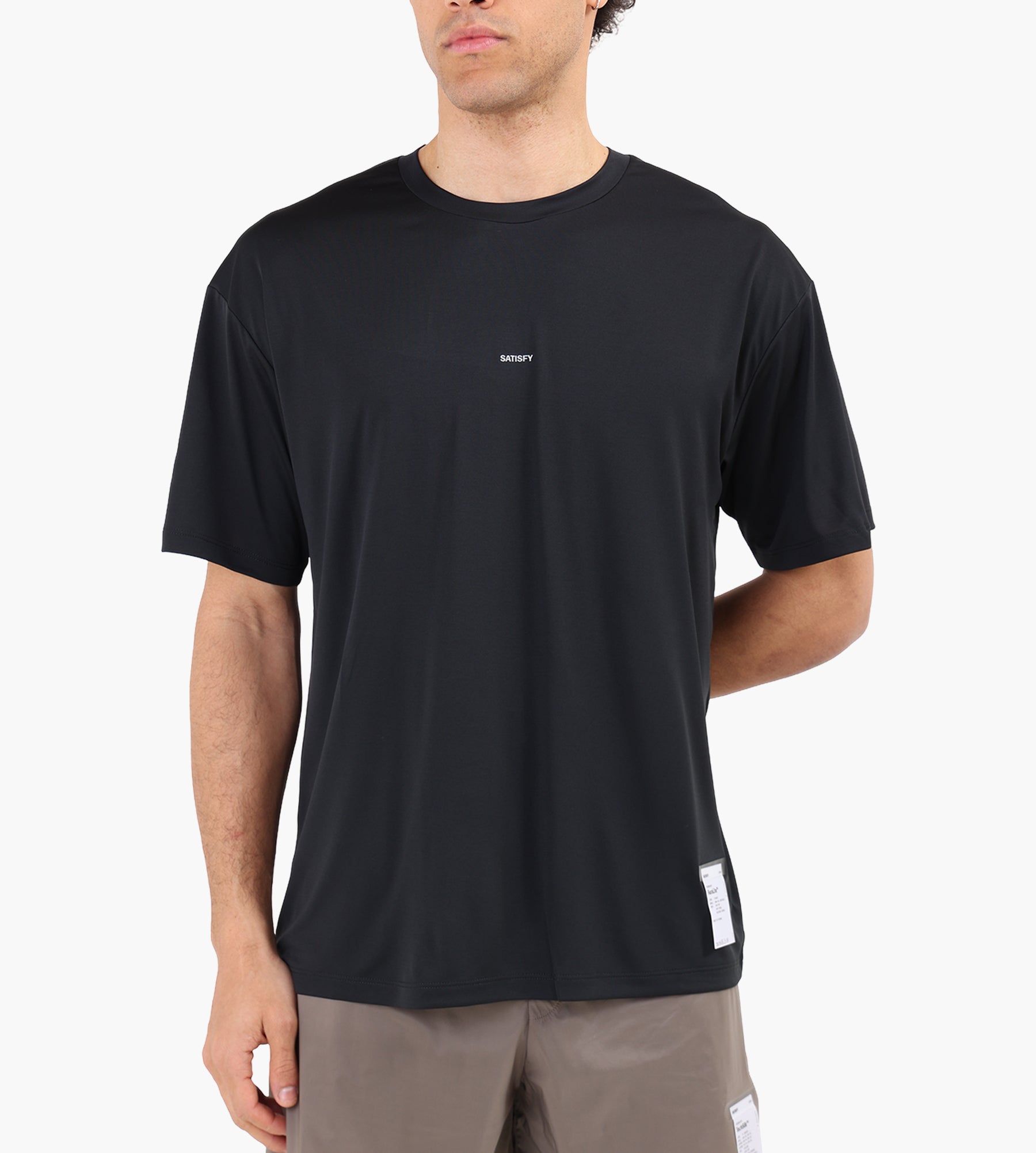 Satisfy AuraLite T-Shirt Black SA