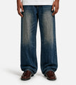 Obey Classic Baggy Denim Oil Stained Indigo