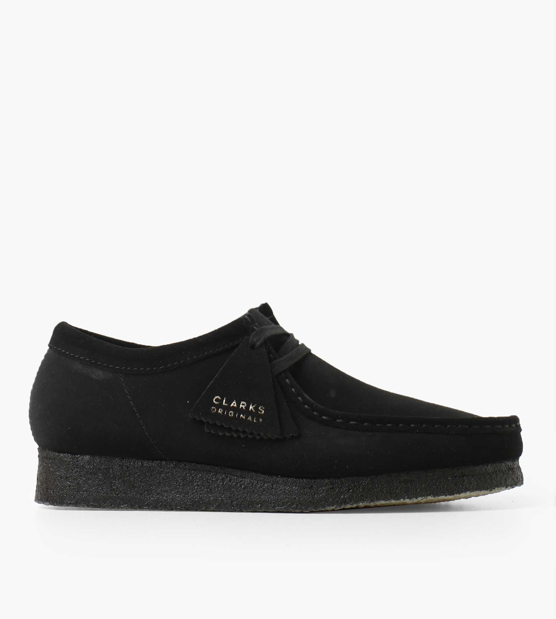 Clarks Originals Wallabee Black Suede