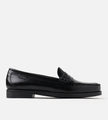 G.H. Bass Easy Weejun Larson Flag Black Lthr