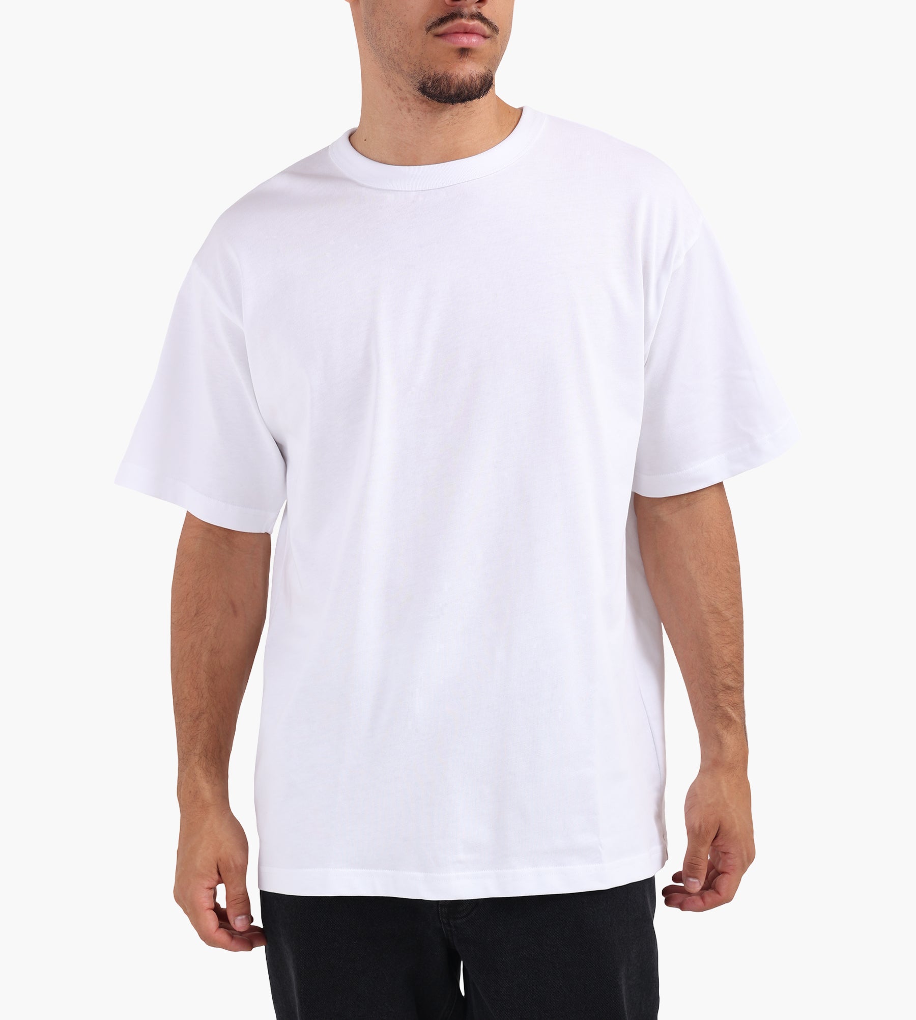 Norse Projects Simon Organic Arch Print T-Shirt White Norse Projects Simon Organic Arch Print T-Shirt White
