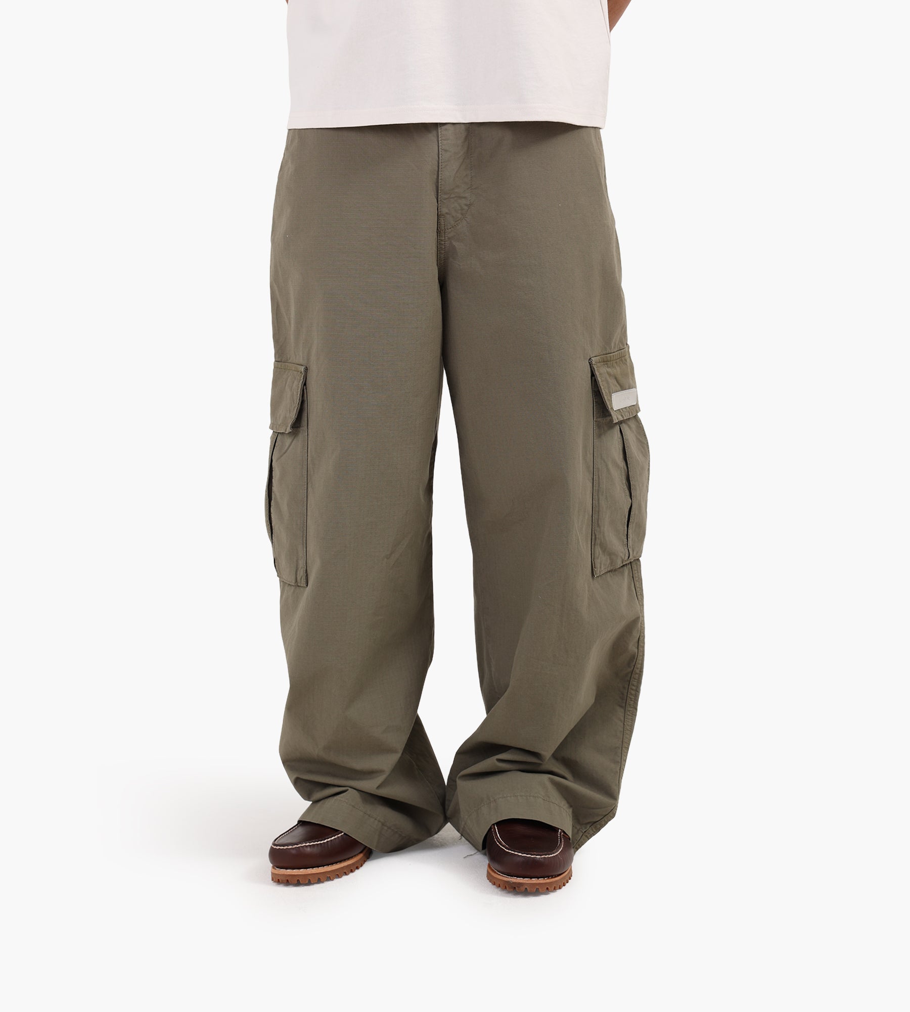 Flâneur Ripstop Cargo Washed Khaki