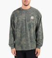 Carhartt WIP Camo Combi Longsleeve Camo Combi Green Olive