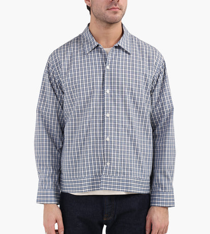 NN.07 Reed Shirt 5322 Blue Check