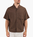 Snow Peak Airo Short Sleeve Shirt Brown
