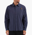 Freeter Memo Shirt Blue