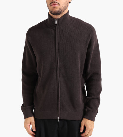 n72p　0916 NN.07 Danny Full Zip Sweat 6429 Dusky Port