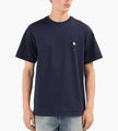 Carhartt WIP Chase T-Shirt Dark Navy Gold