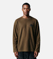 New Amsterdam Surf Association Logo Longsleeve Waffle Brown